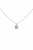 Collana Promesse Donna in Oro bianco Diamante PNDISCO4